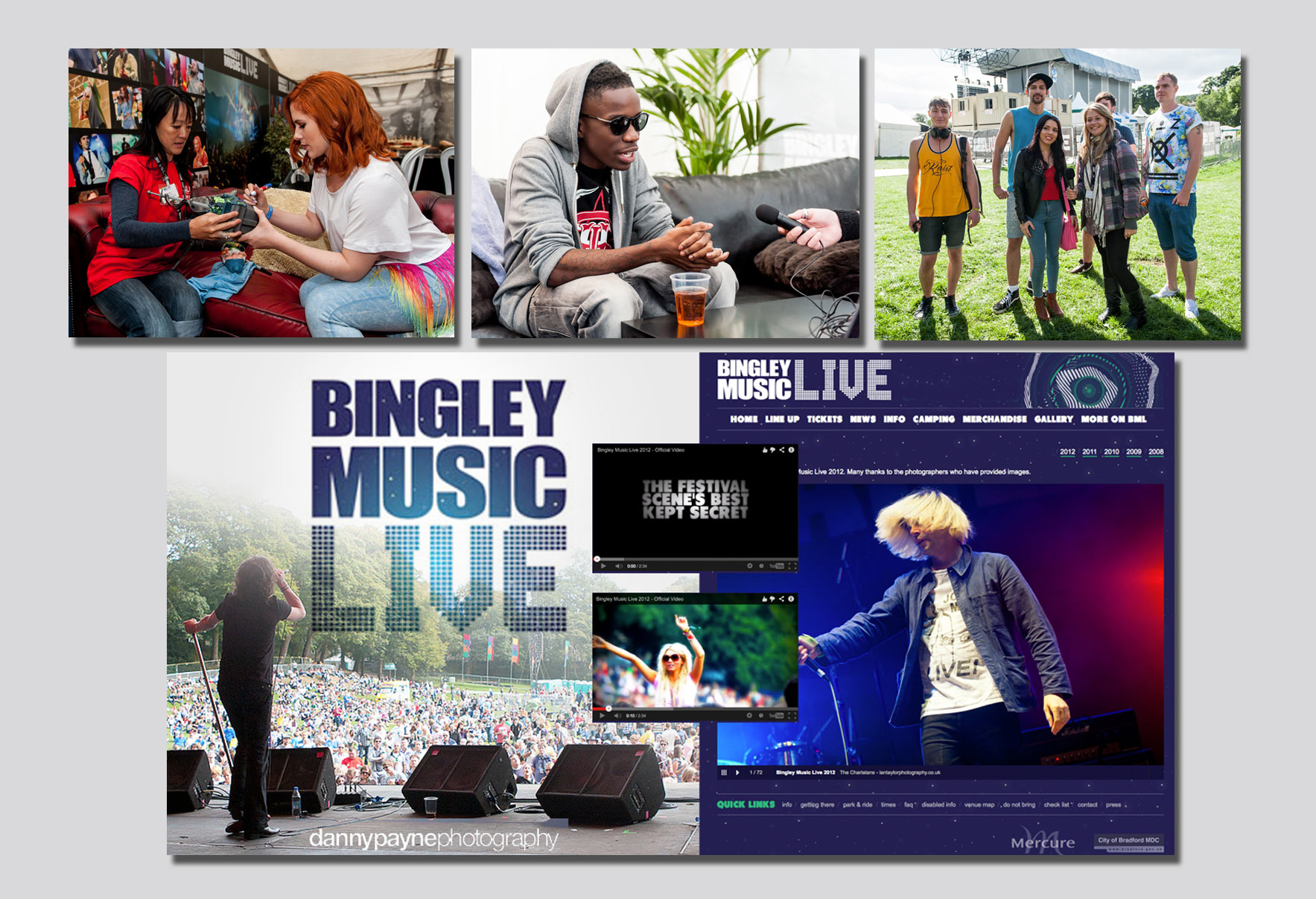 Bingley Music Live Event Ad and Artists